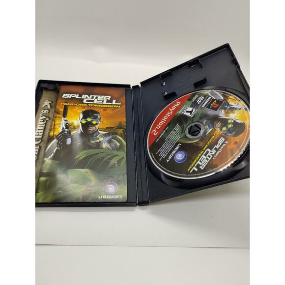 TOM CLANCY'S SPLINTER CELL PANDORA TOMORROW GREATEST HITS - PS2 - W/MANUAL - CIB - Picture 3 of 3